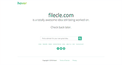 Desktop Screenshot of filecle.com